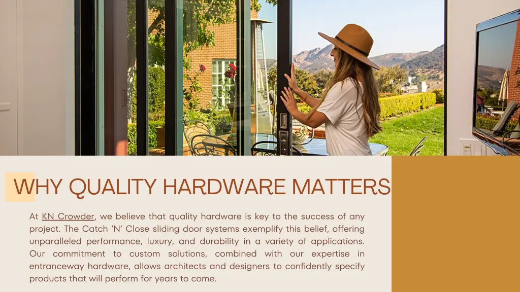 why quality hardware matters