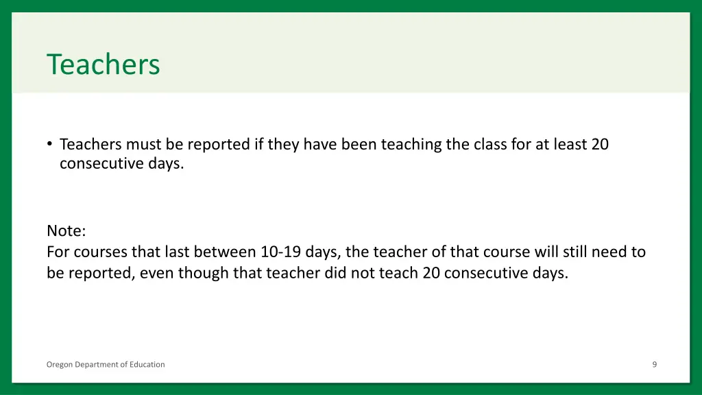 teachers