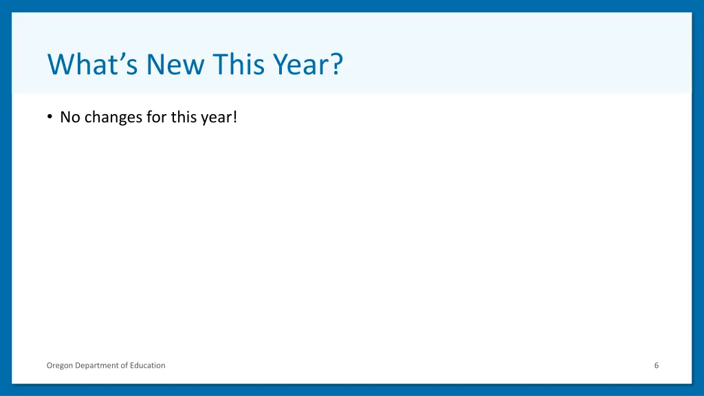 what s new this year