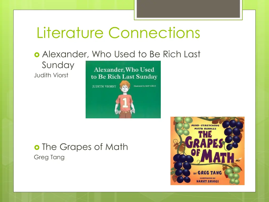 literature connections