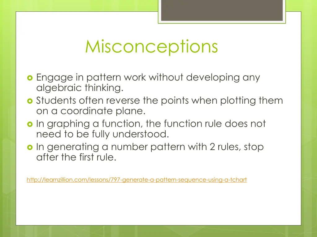 misconceptions 1