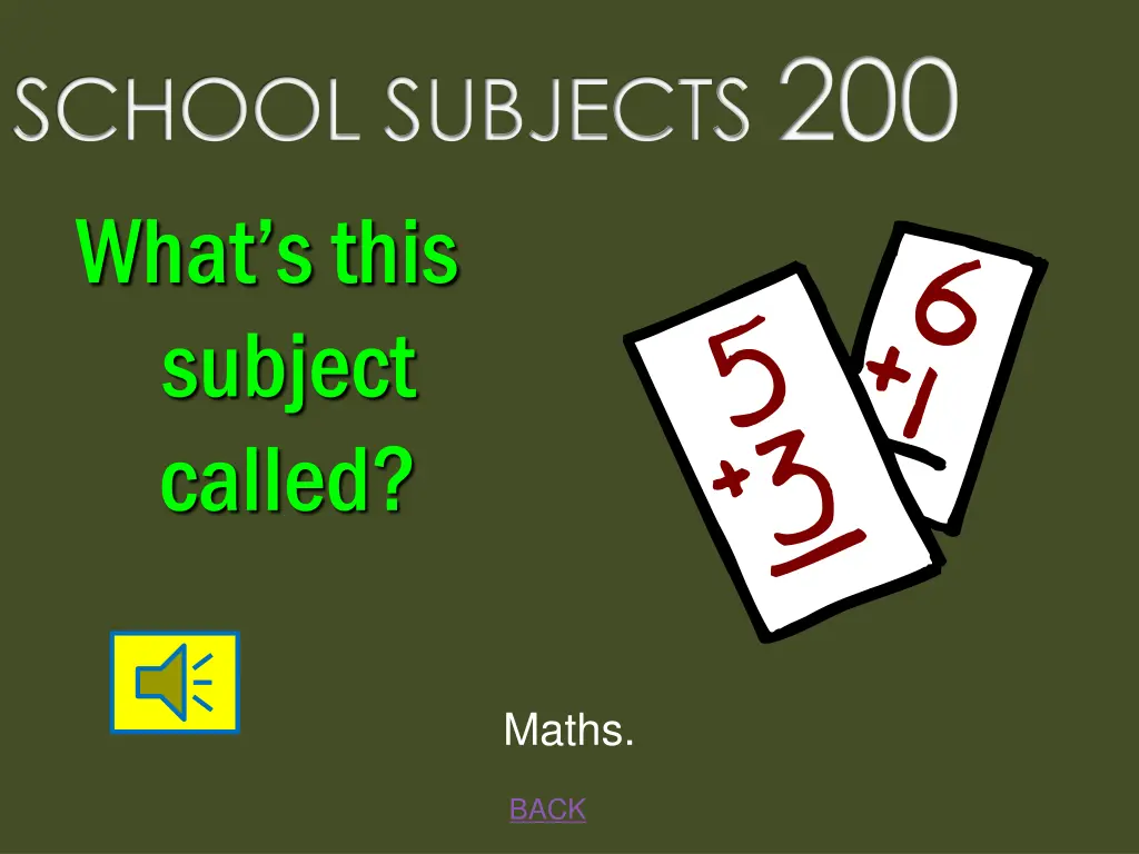 school subjects 200 what s this subject called
