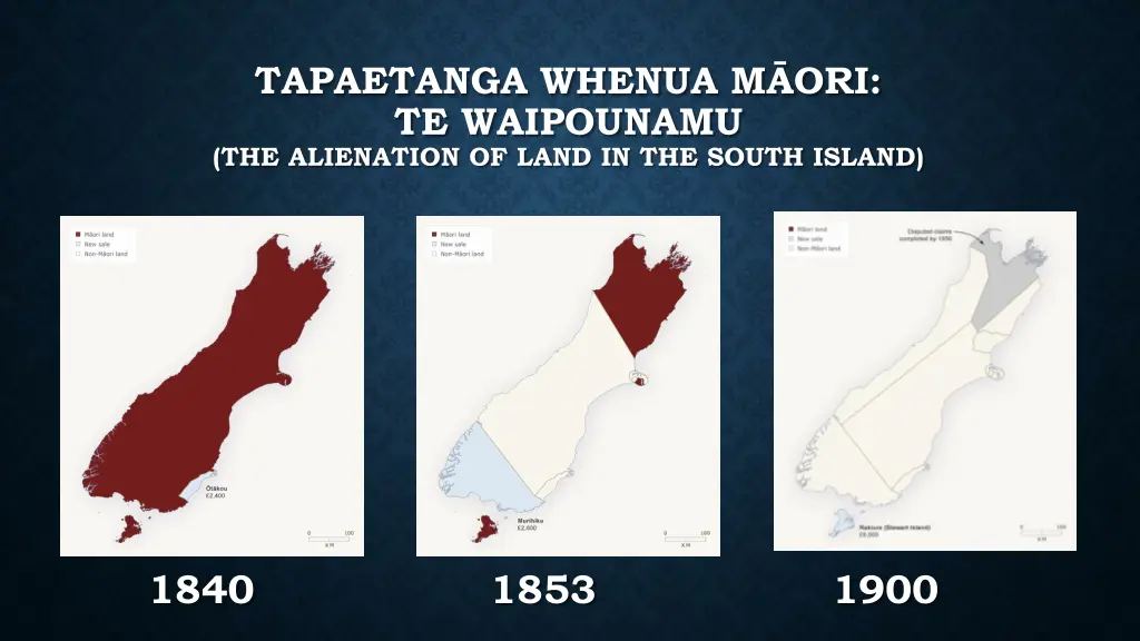 tapaetanga whenua m ori te waipounamu