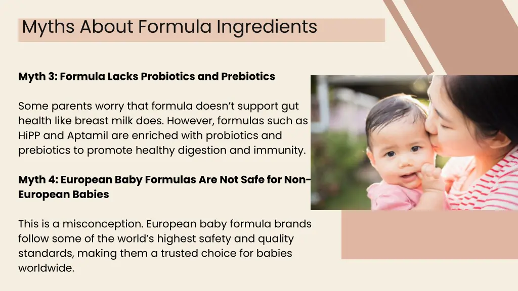 myths about formula ingredients 1
