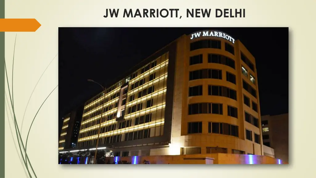 jw marriott new delhi