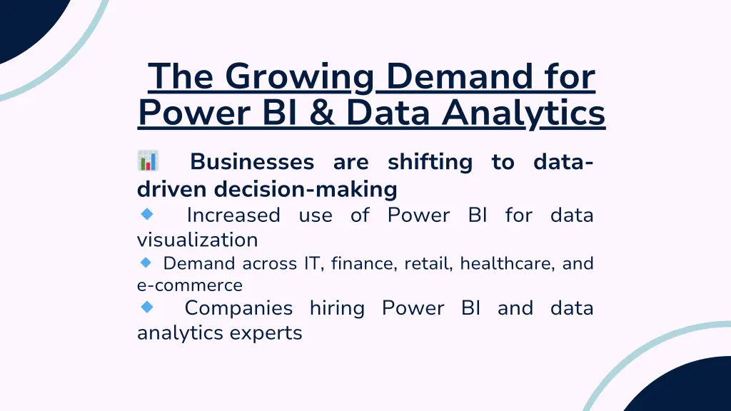 the growing demand for power bi data analytics