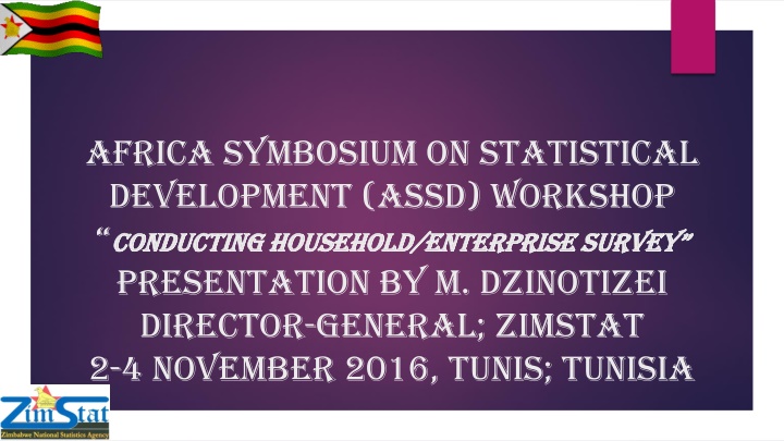 africa symbosium on statistical development assd