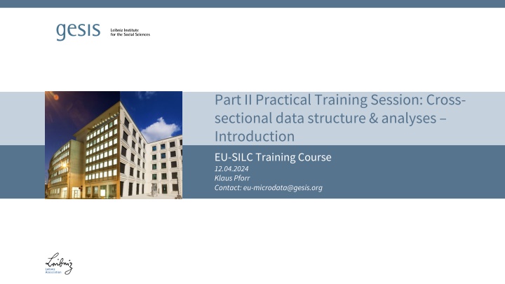 part ii practicaltraining session cross
