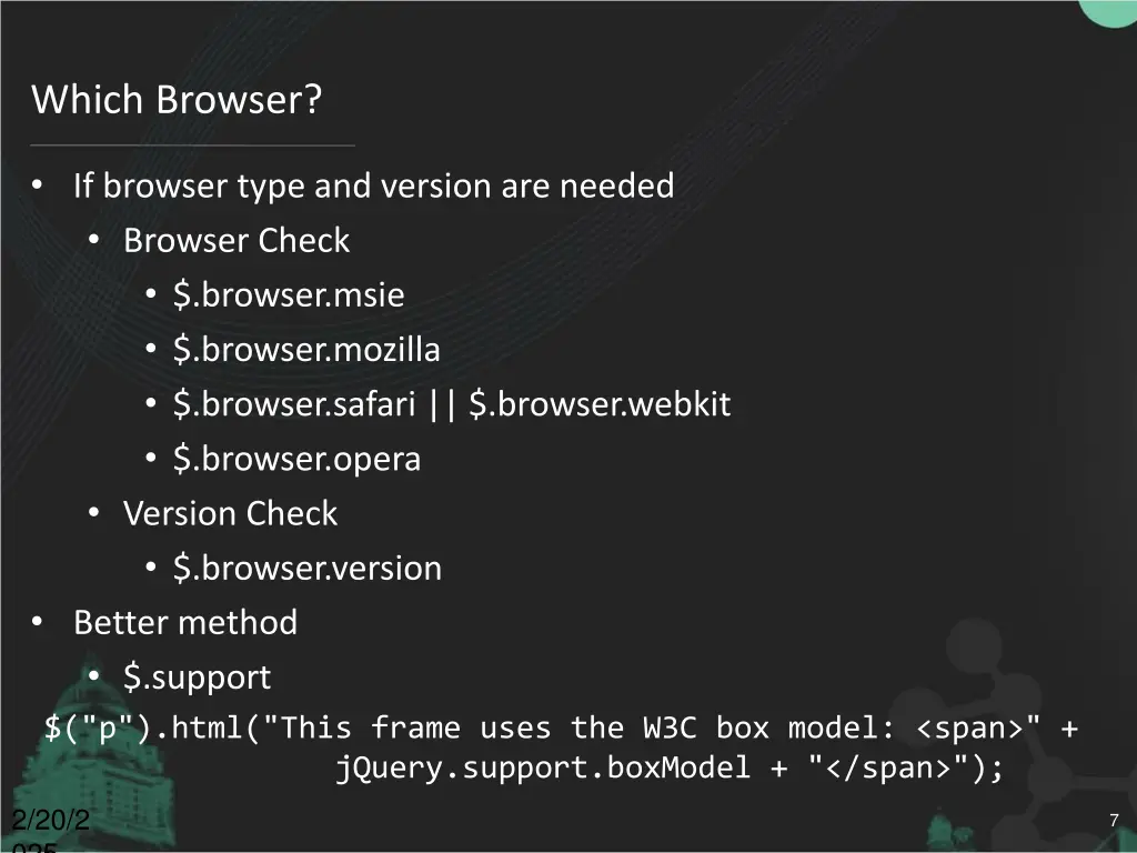 which browser