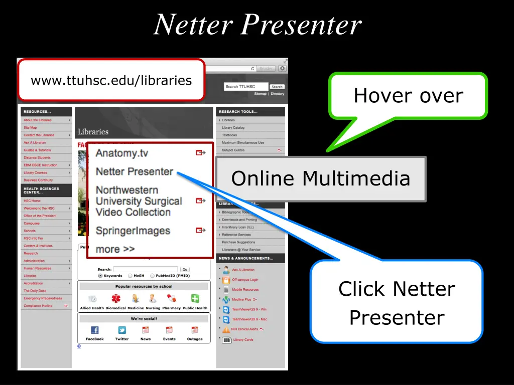 netter presenter