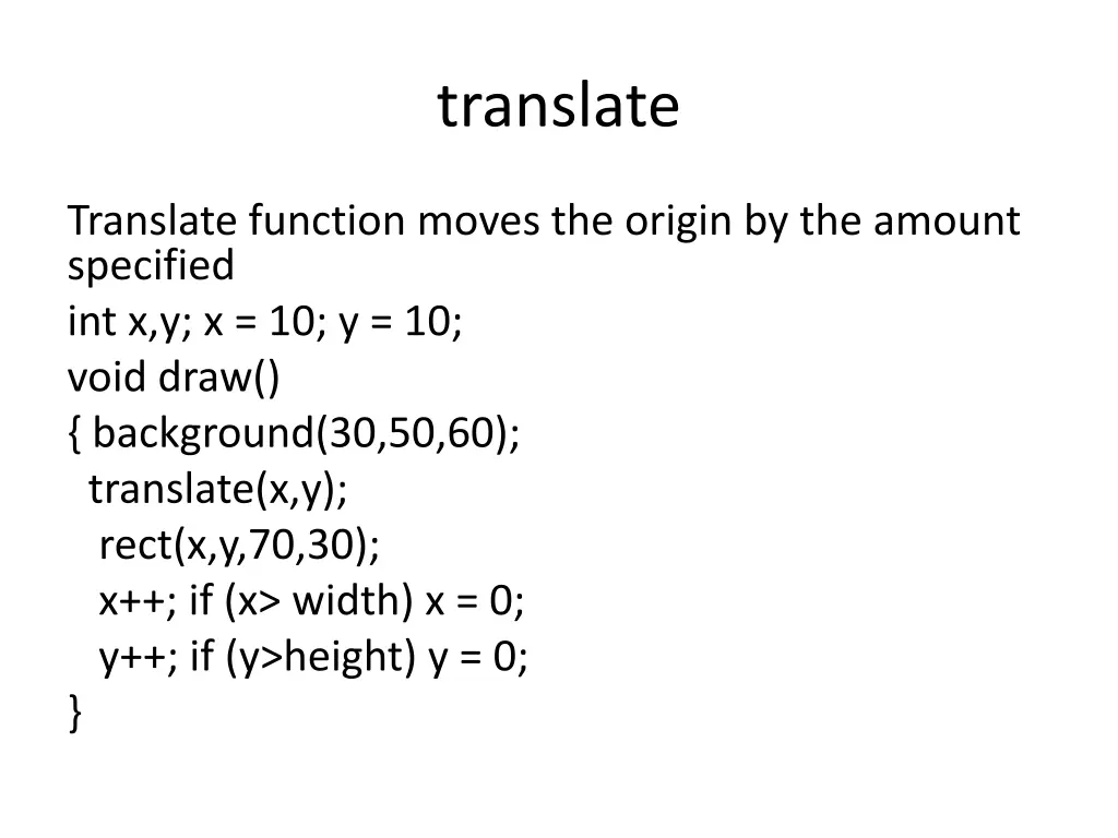 translate
