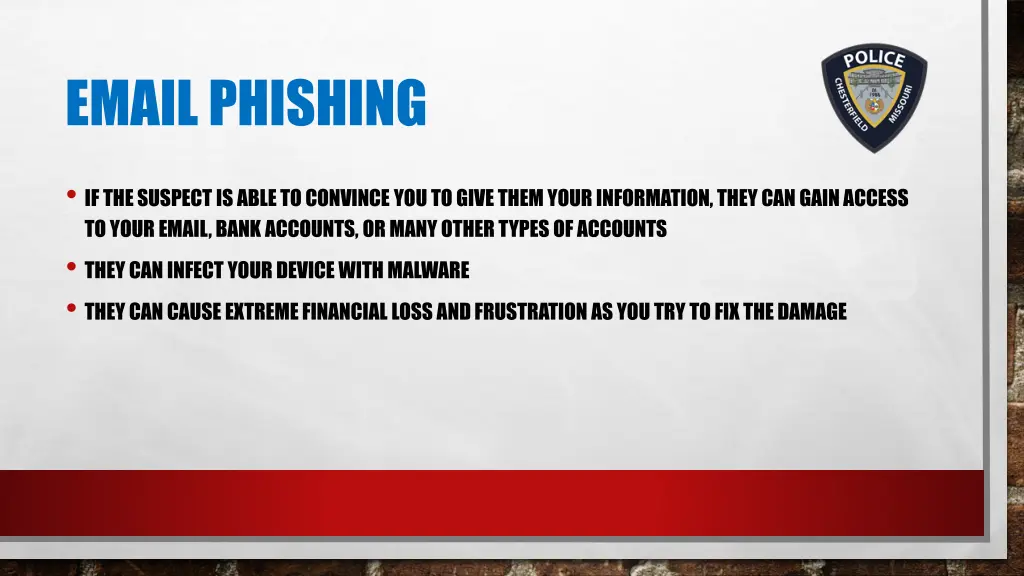 email phishing