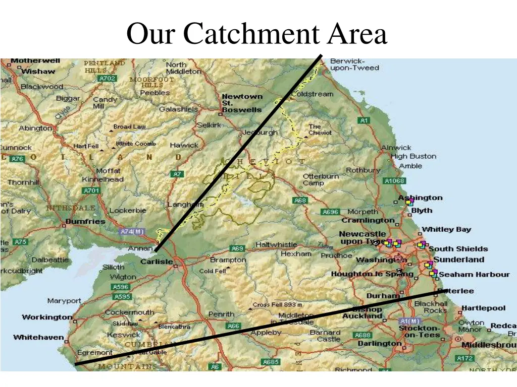 our catchment area