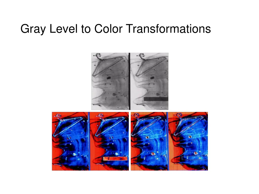 gray level to color transformations 1