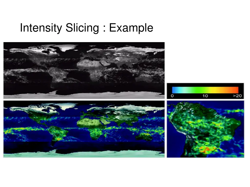 intensity slicing example 1