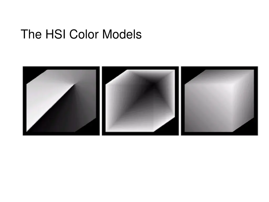 the hsi color models 1