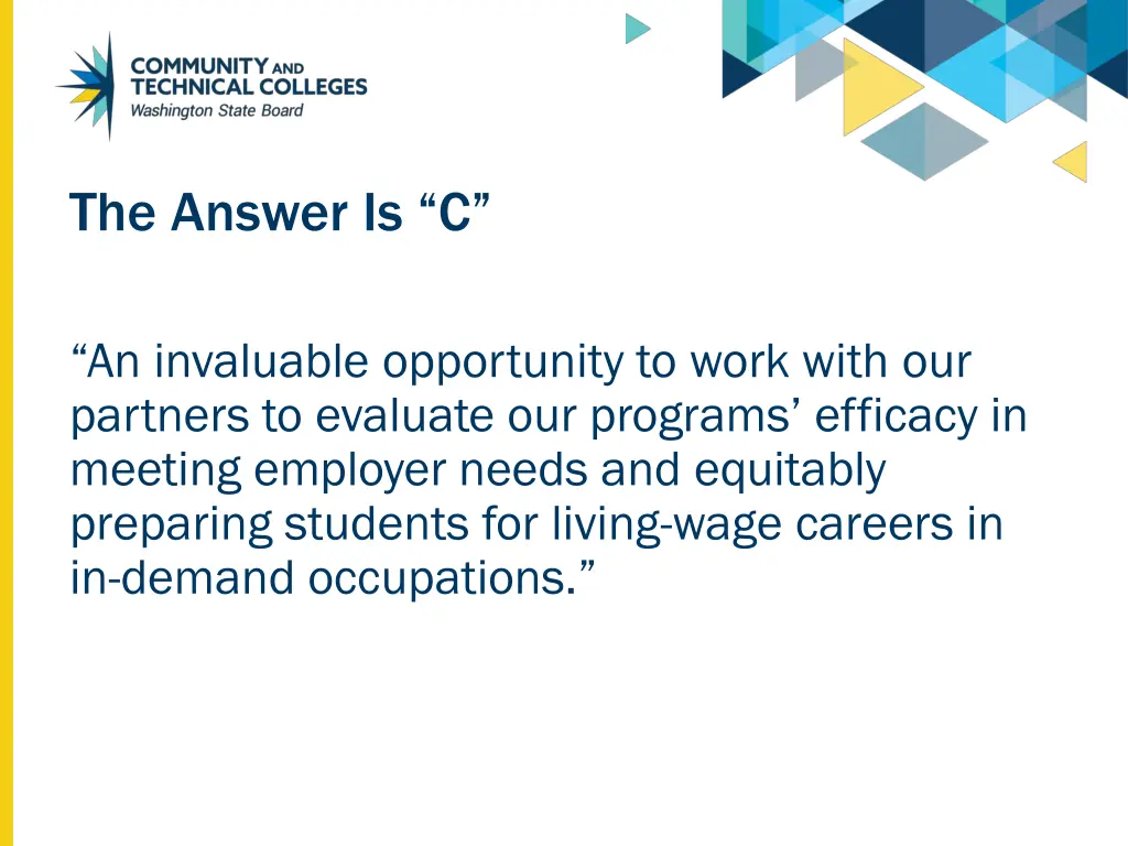 the answer is c