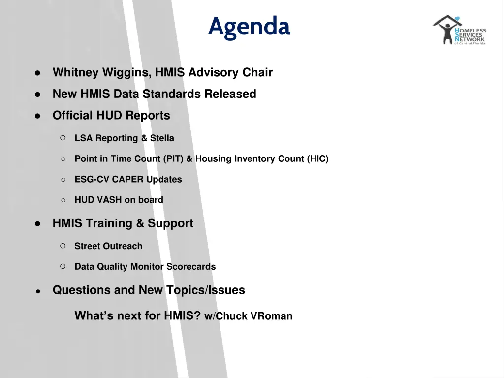 agenda