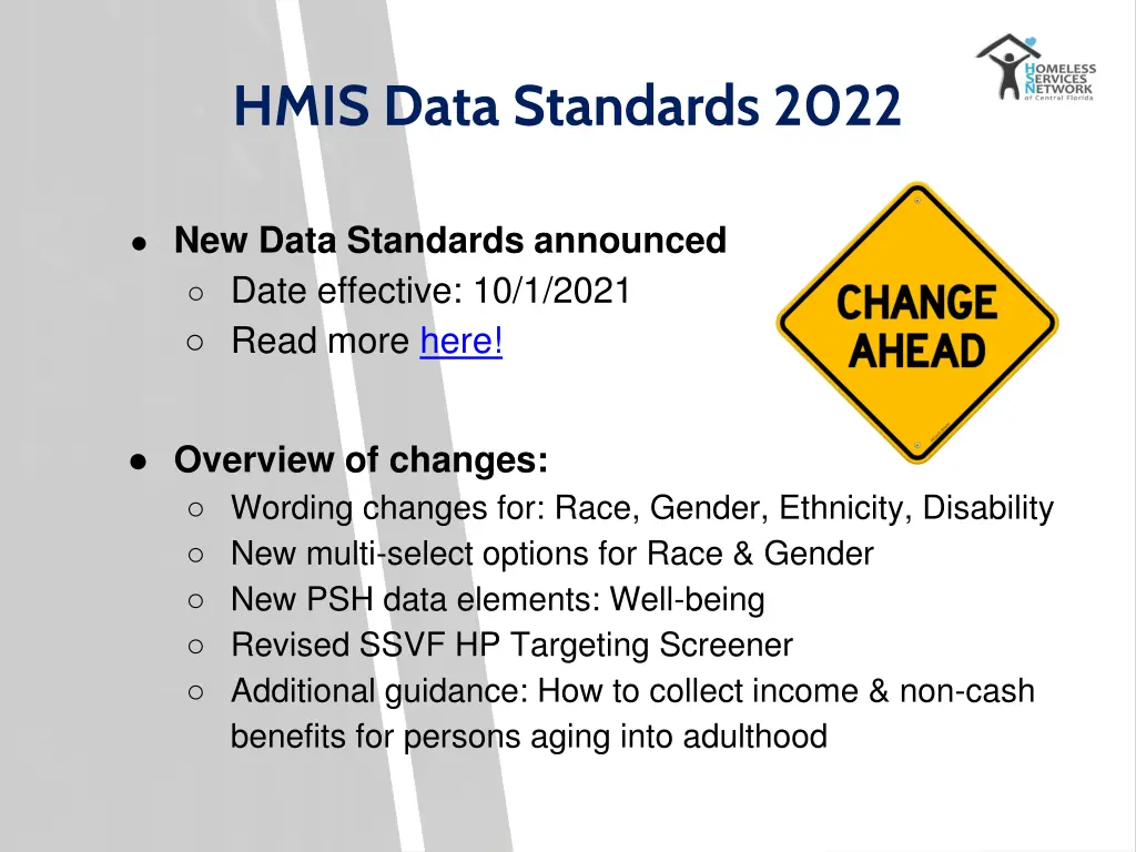 hmis data standards 2022