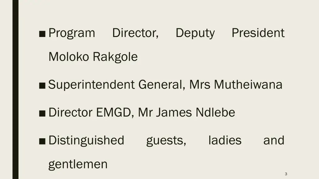 program