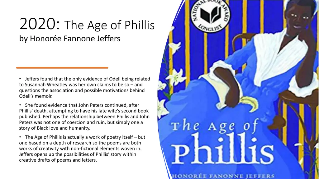 2020 the age of phillis by honor e fannone jeffers 2