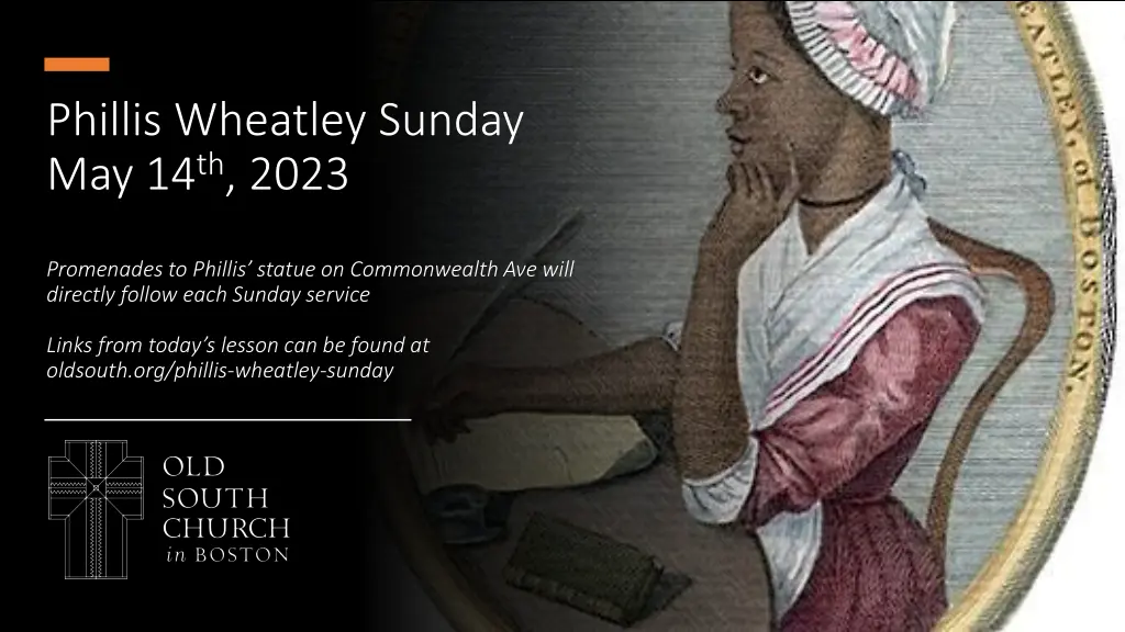 phillis wheatley sunday may 14 th 2023