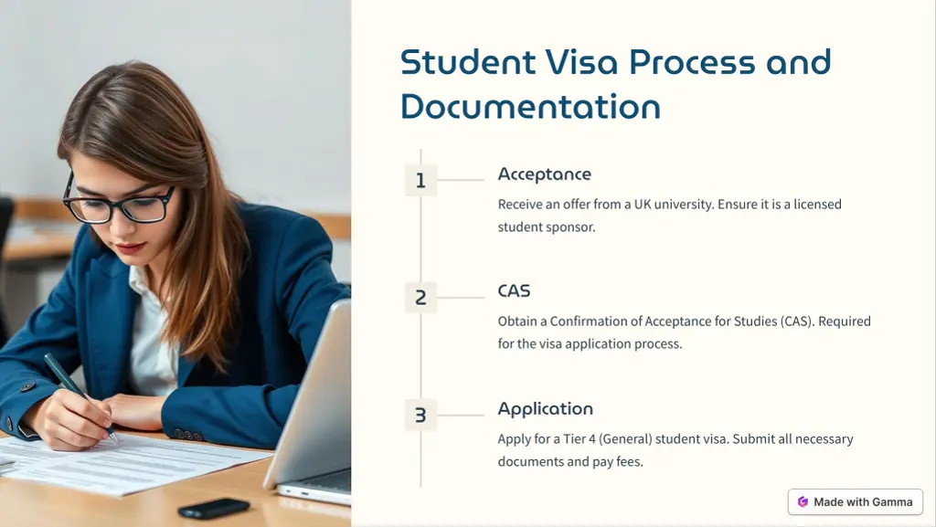 student visa process and documentation