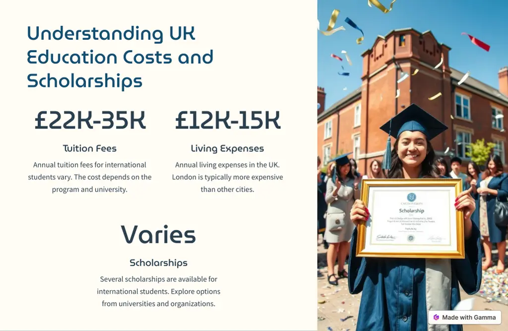 understanding uk education costs and scholarships