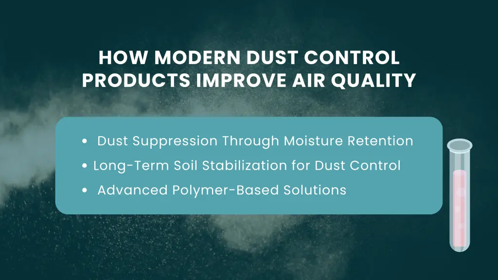 how modern dust control products improve