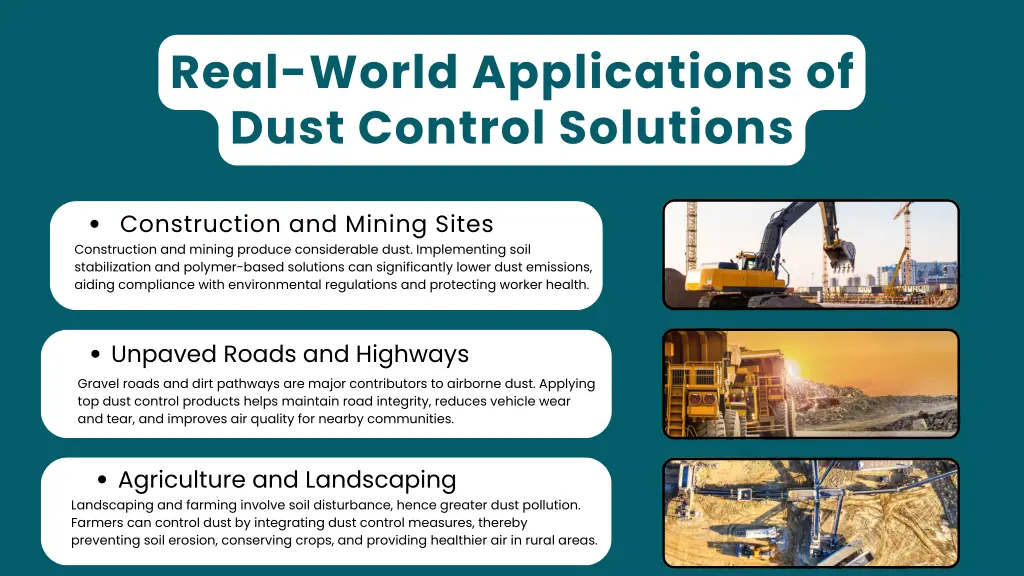 real world applications of dust control solutions