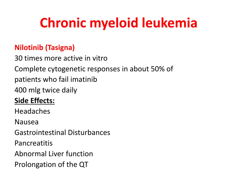 chronic myeloid leukemia 16