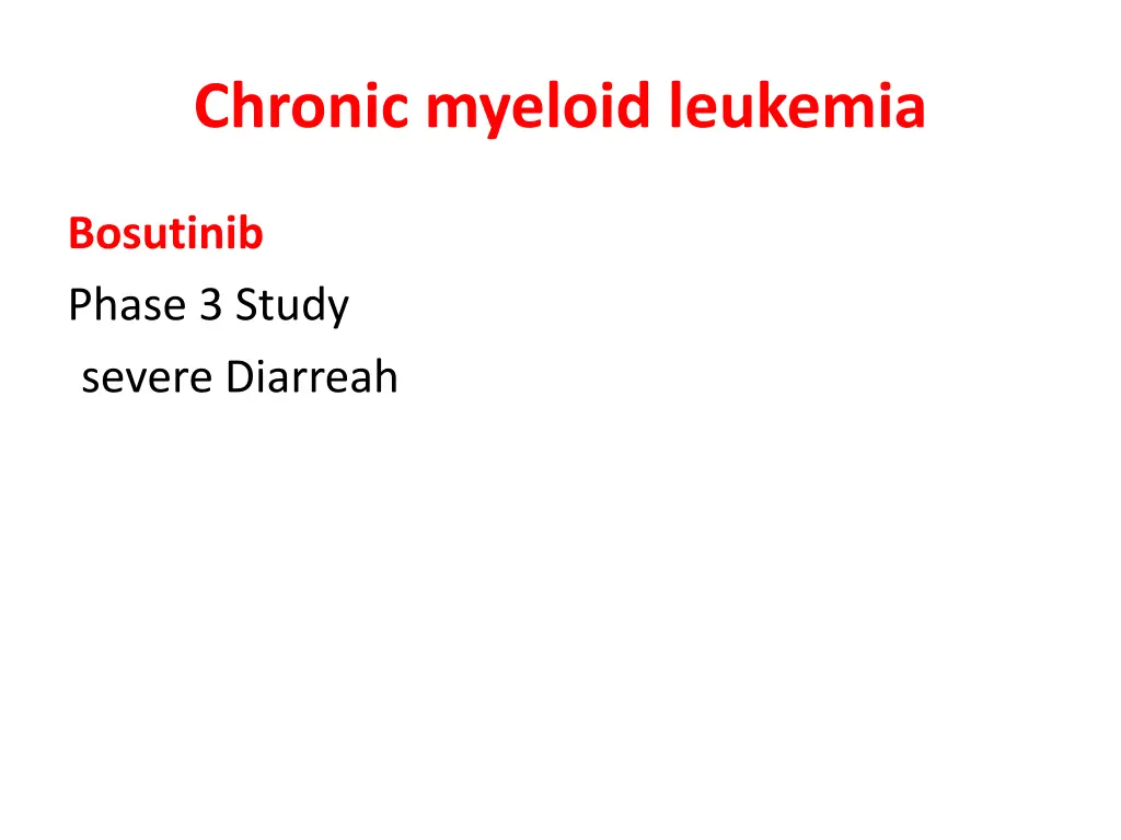 chronic myeloid leukemia 17