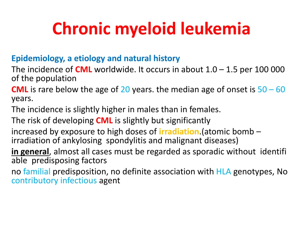 chronic myeloid leukemia 4