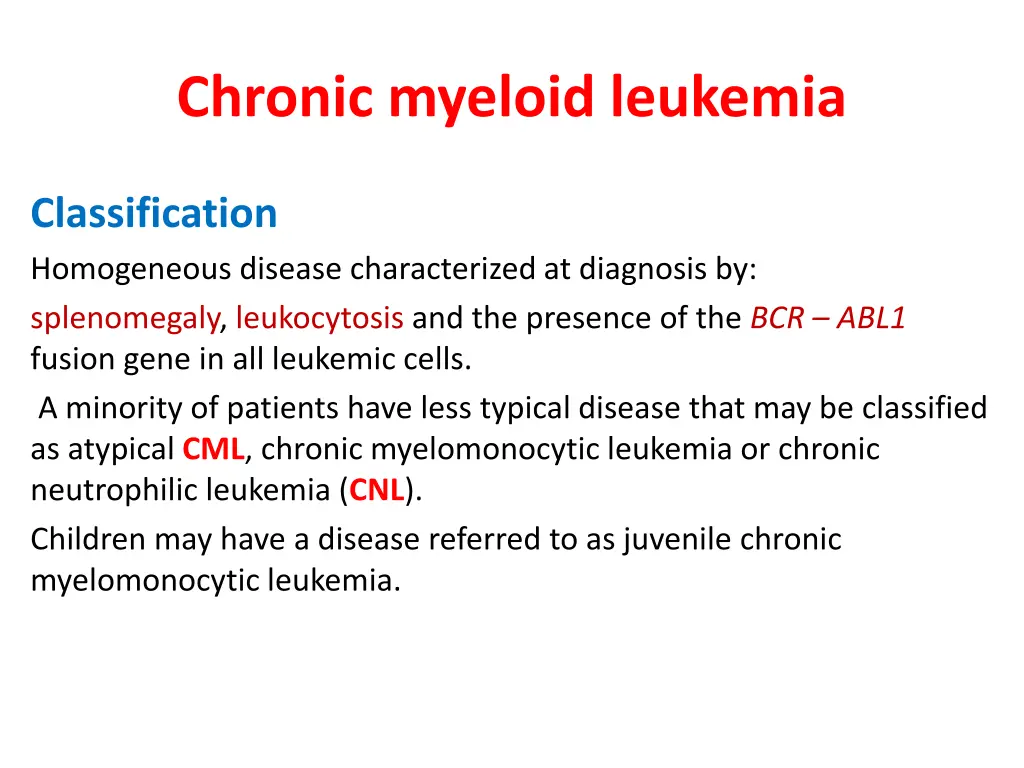 chronic myeloid leukemia 6