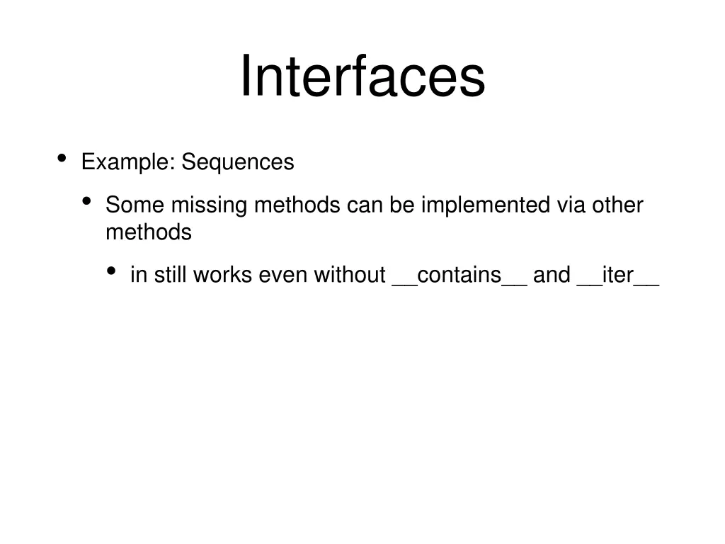 interfaces 2