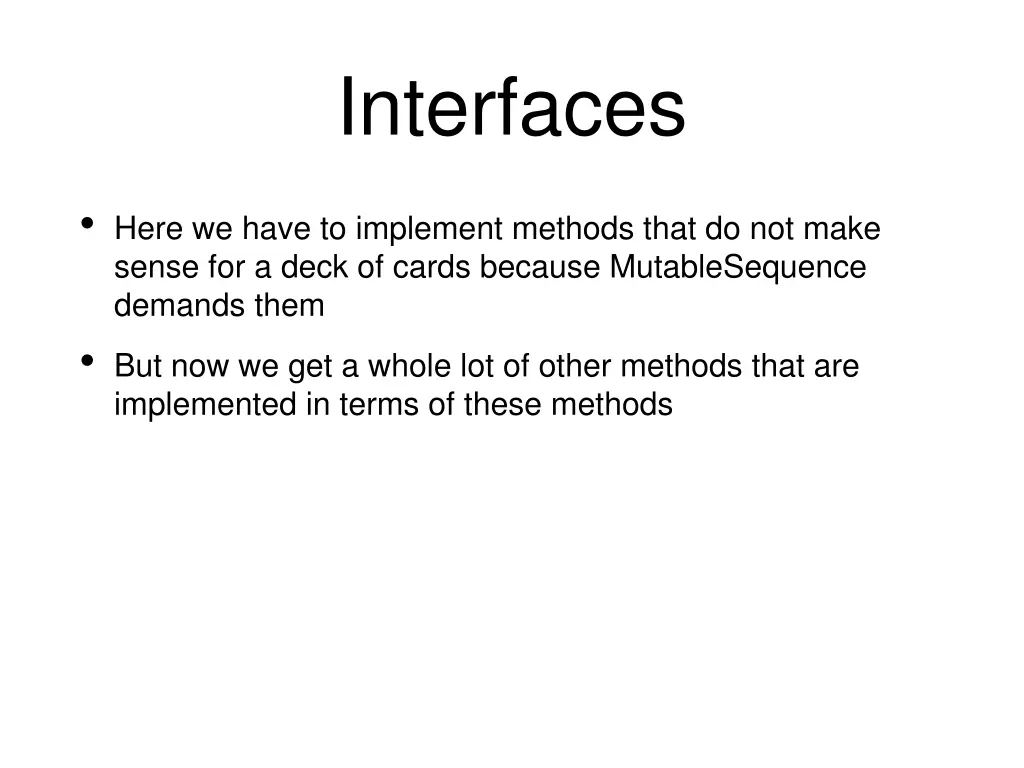 interfaces 5