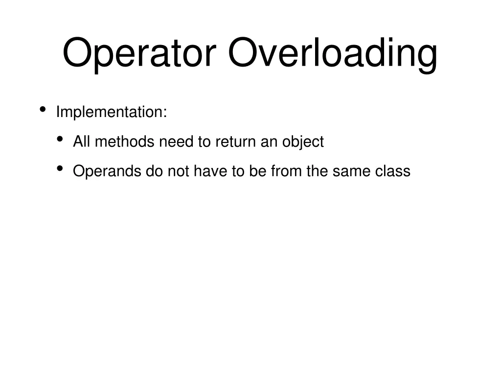 operator overloading 4