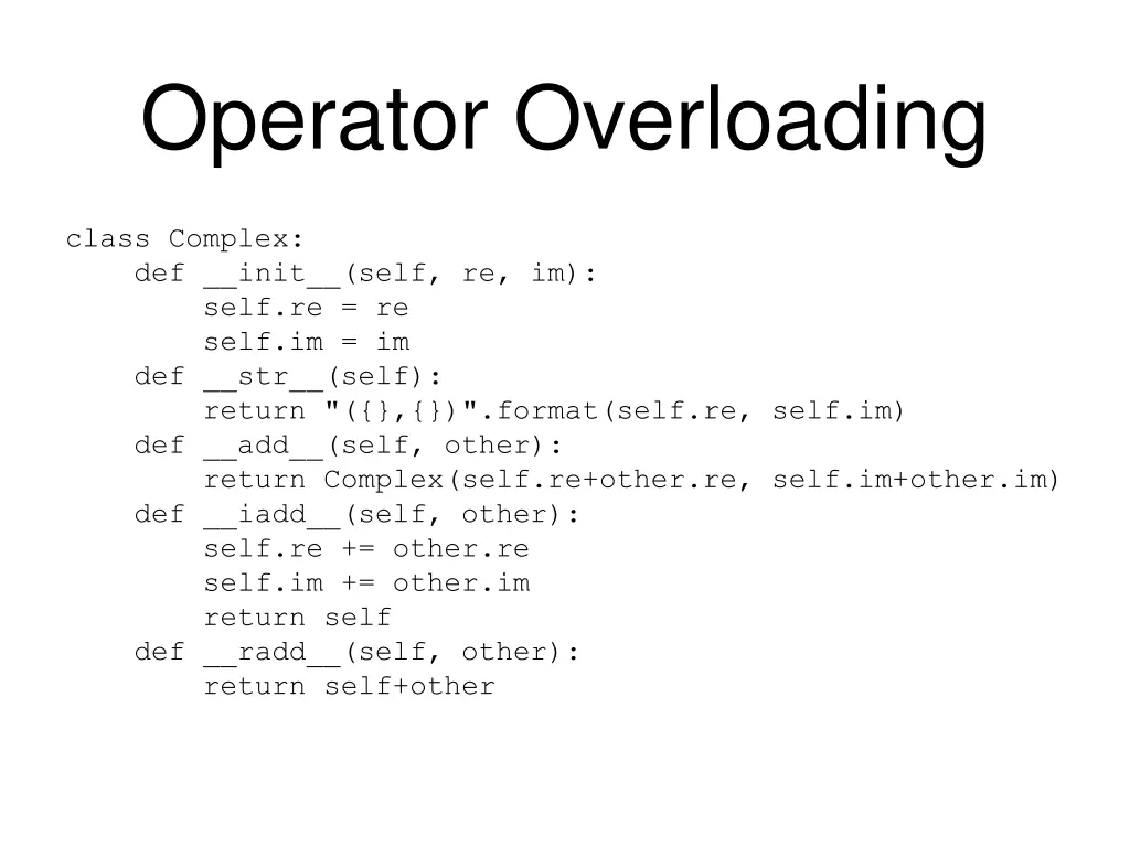operator overloading 5