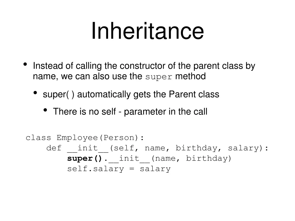 inheritance 11