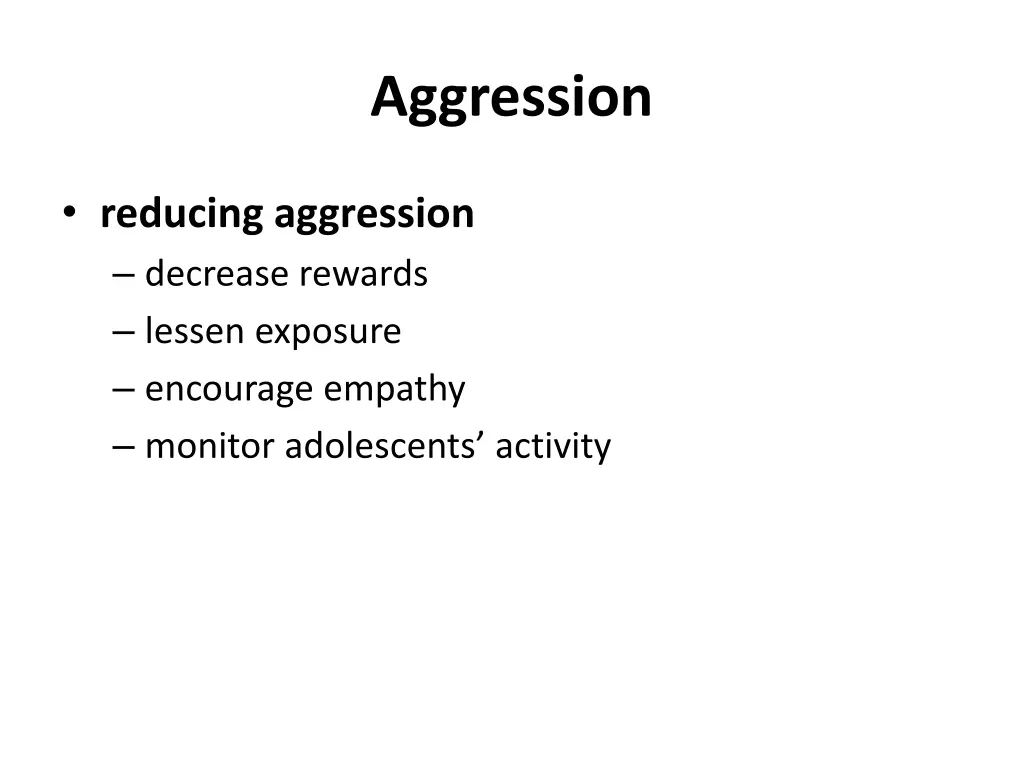 aggression 4
