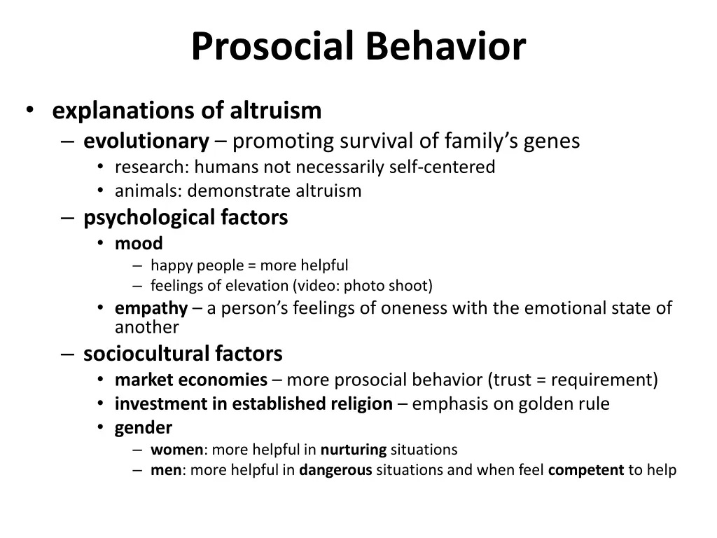 prosocial behavior 1