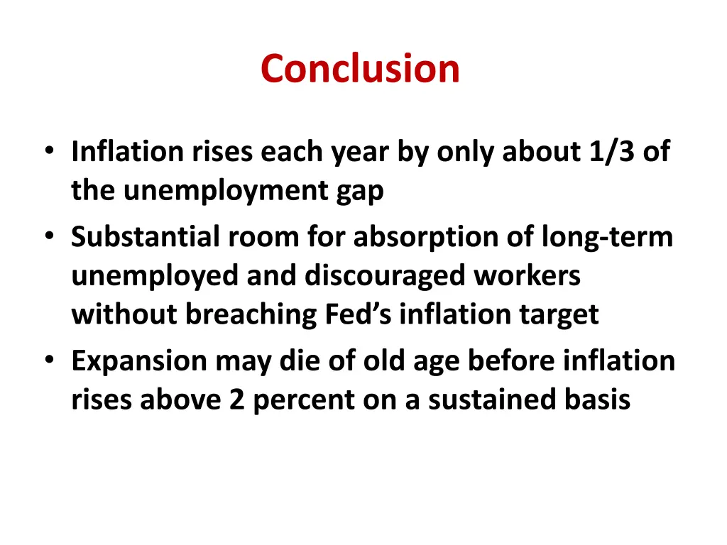 conclusion