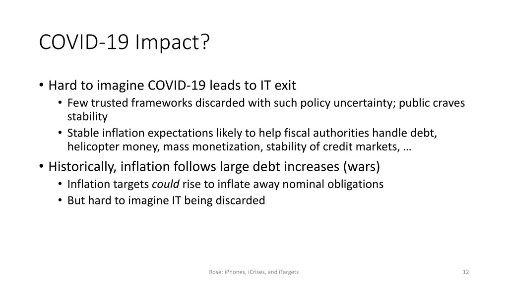covid 19 impact