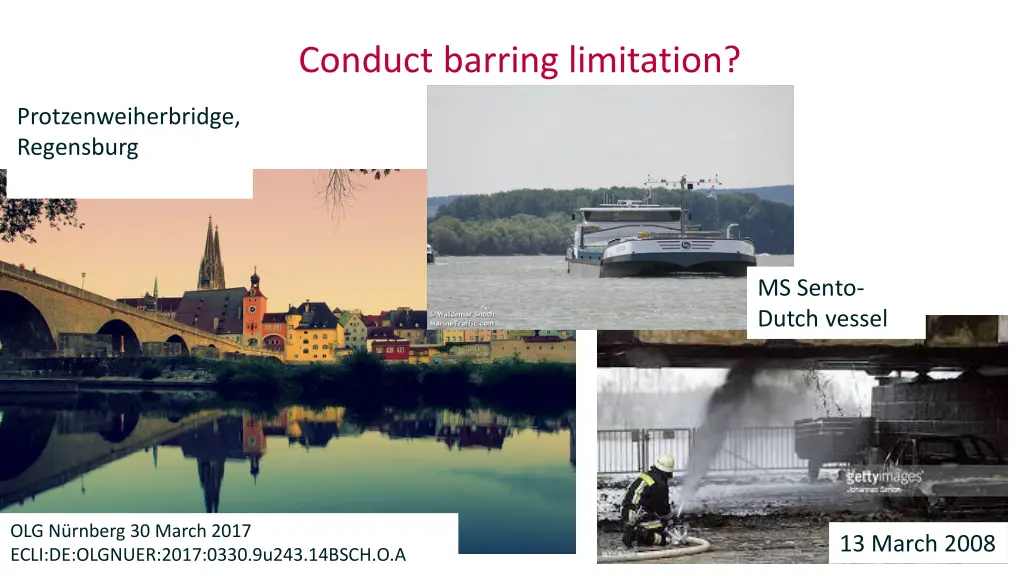 conduct barring limitation 1