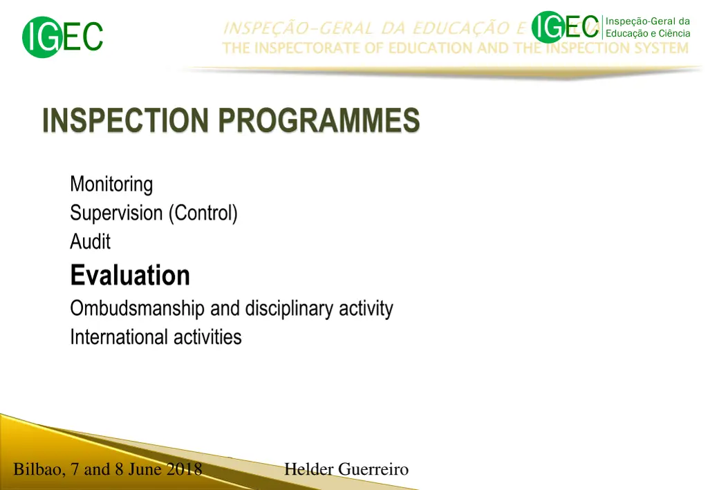 inspe o geral da educa o e ci ncia 3