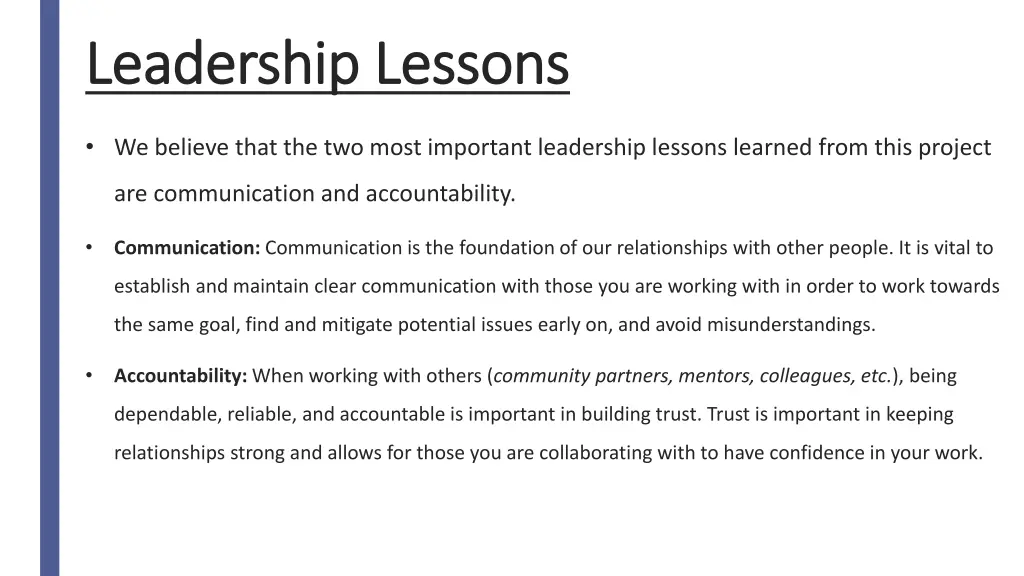 leadership lessons leadership lessons