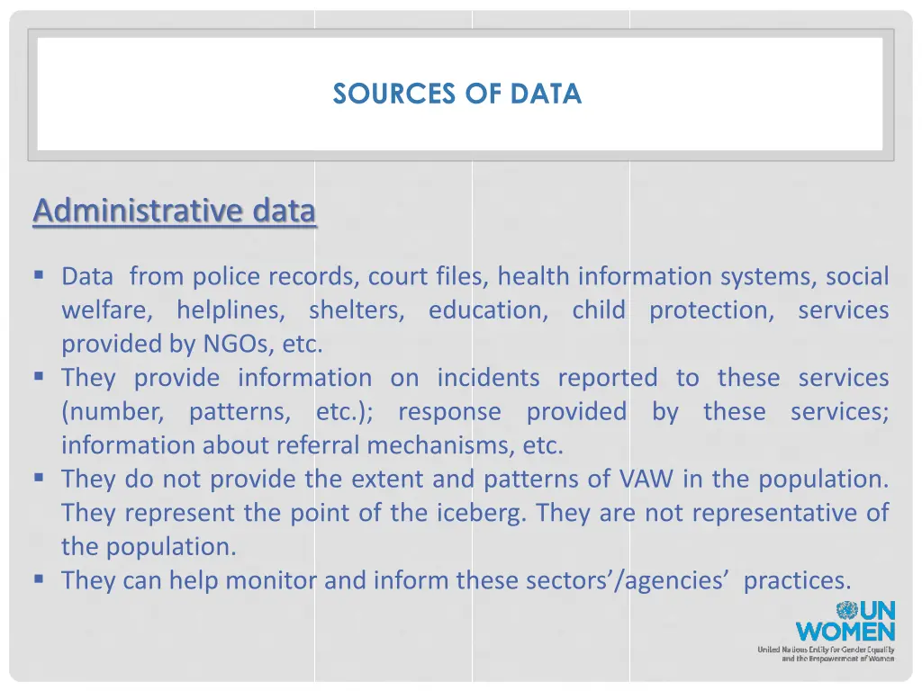 sources of data 1