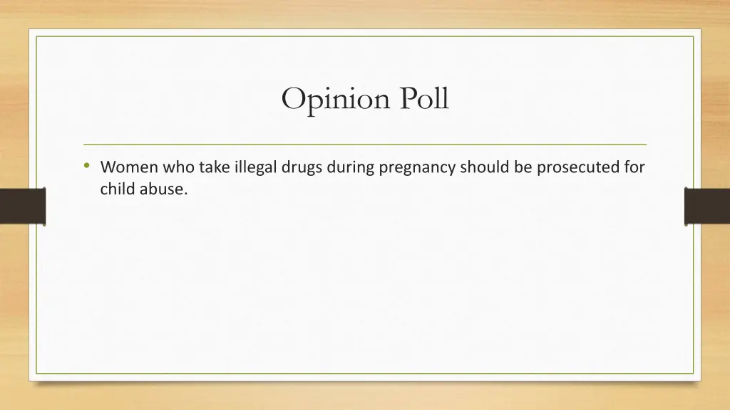 opinion poll 1