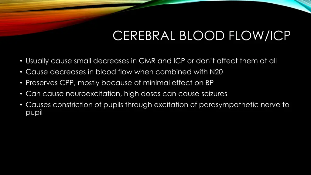 cerebral blood flow icp