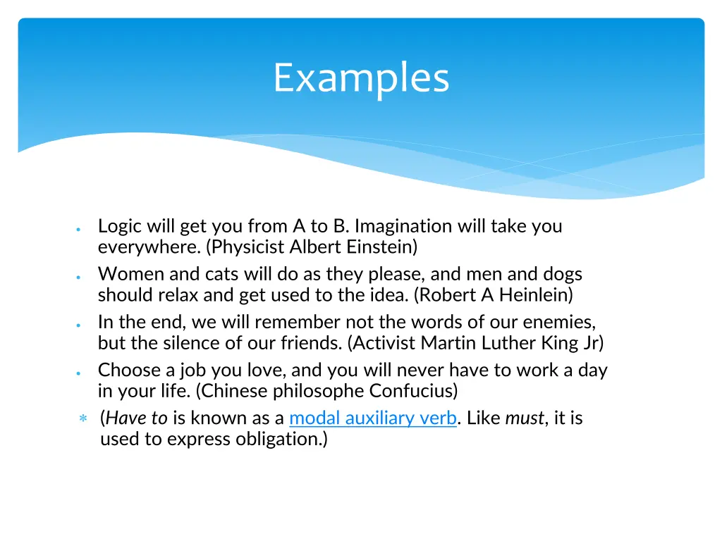 examples